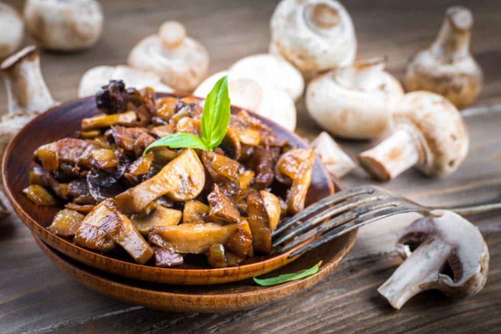 Gezondheidsvoordelen van een champignon