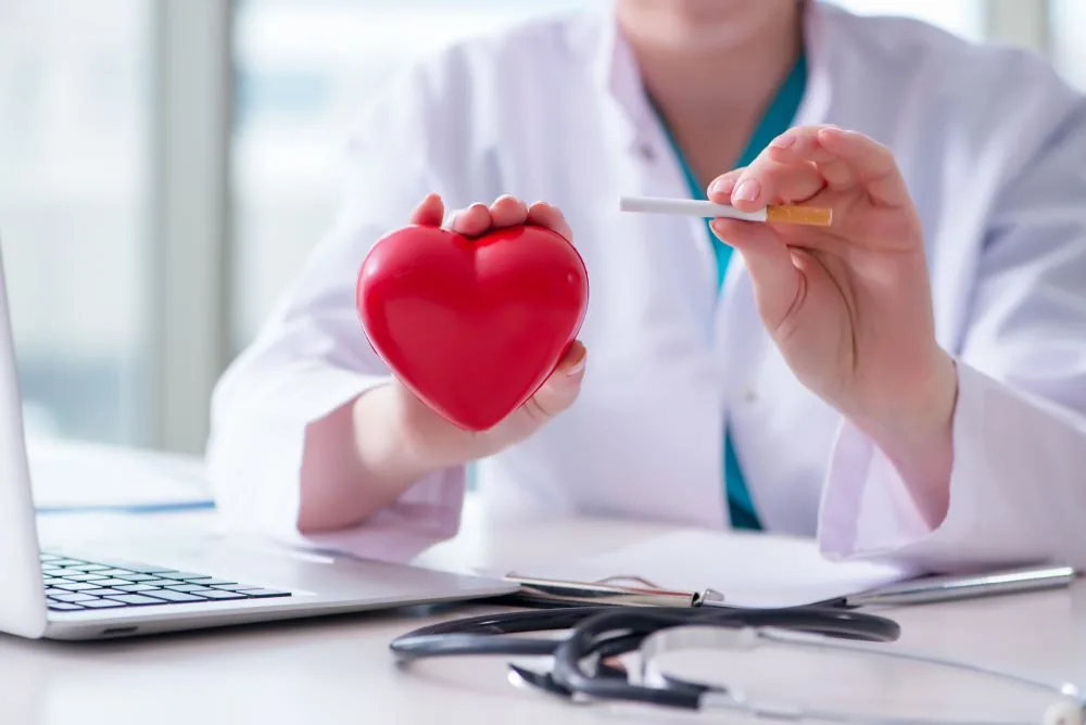 hart en bloeddruk na stoppen met roken