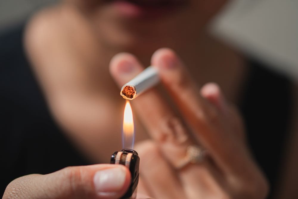 moeite en terugval bij stoppen met roken